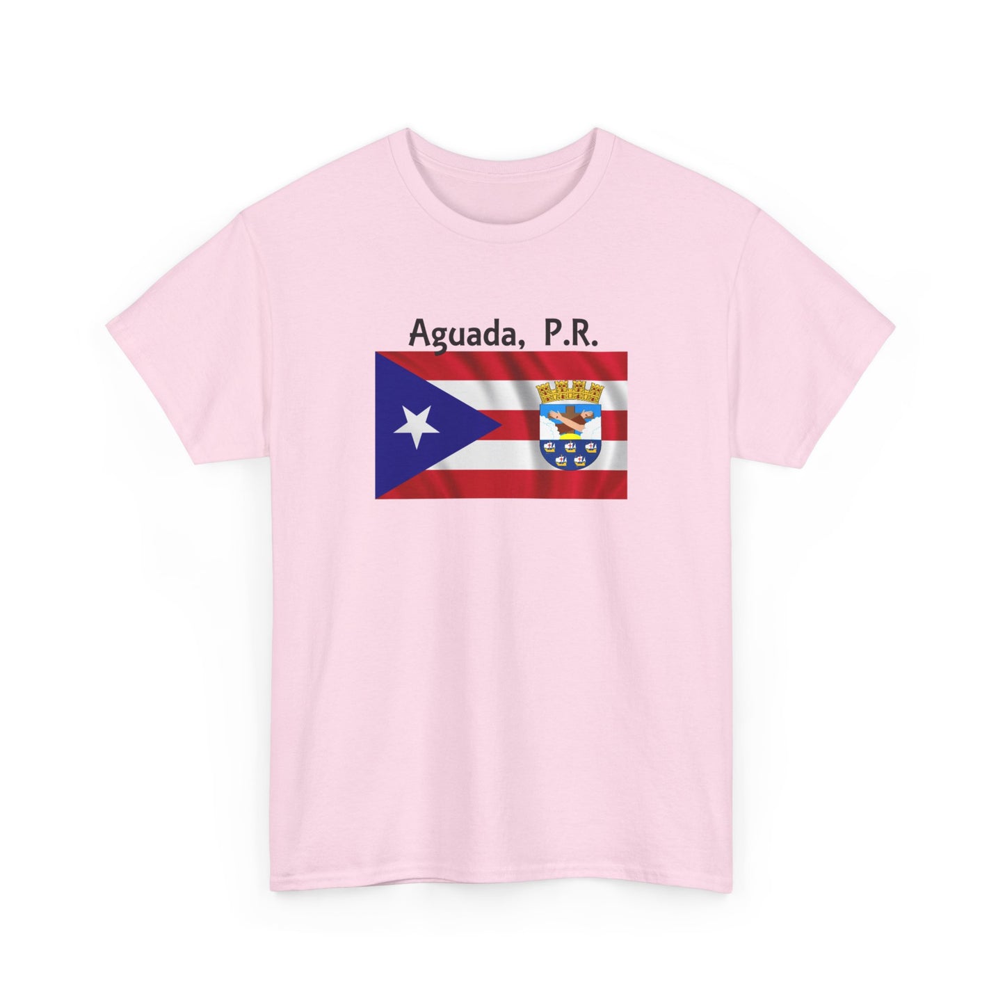 Aguada, Puerto Rico, Unisex Heavy Cotton Tee