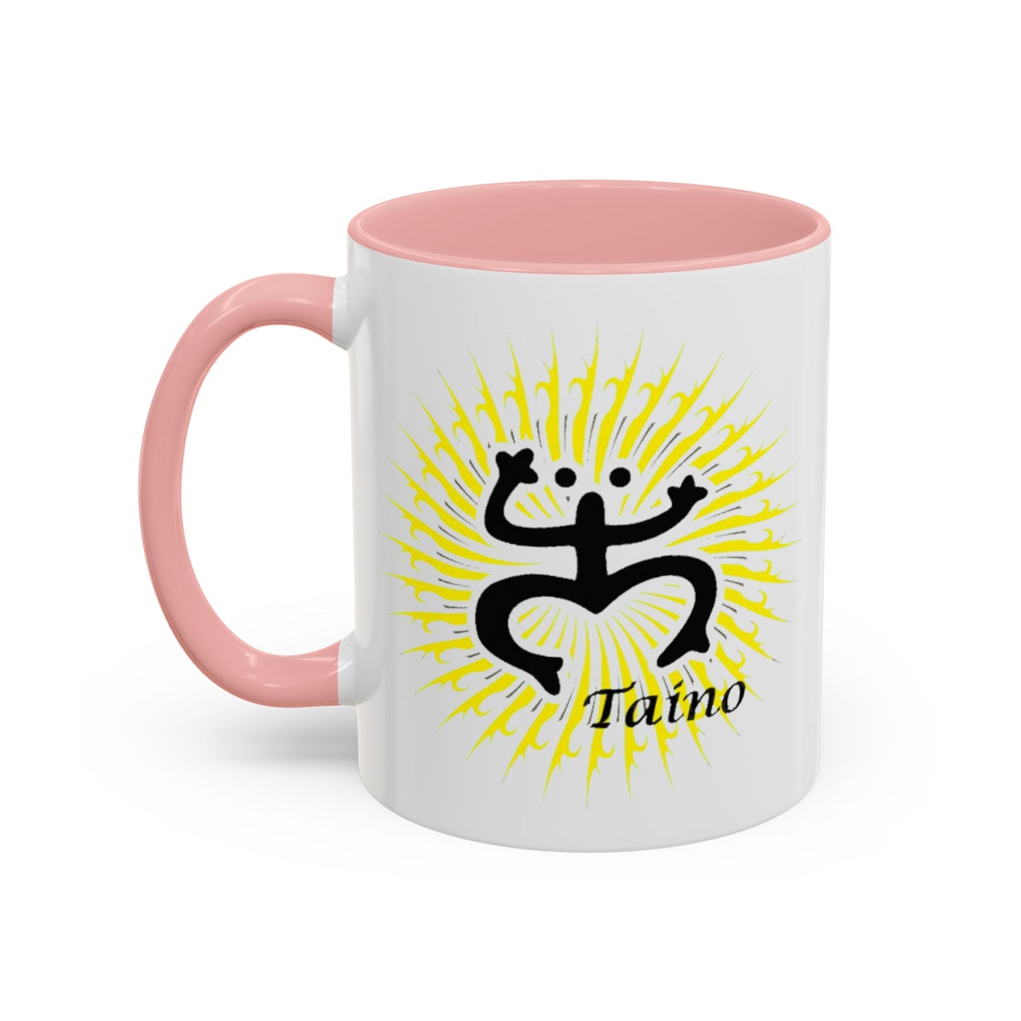 Taino Coqui Sun Colorful Accent Mugs, 11oz