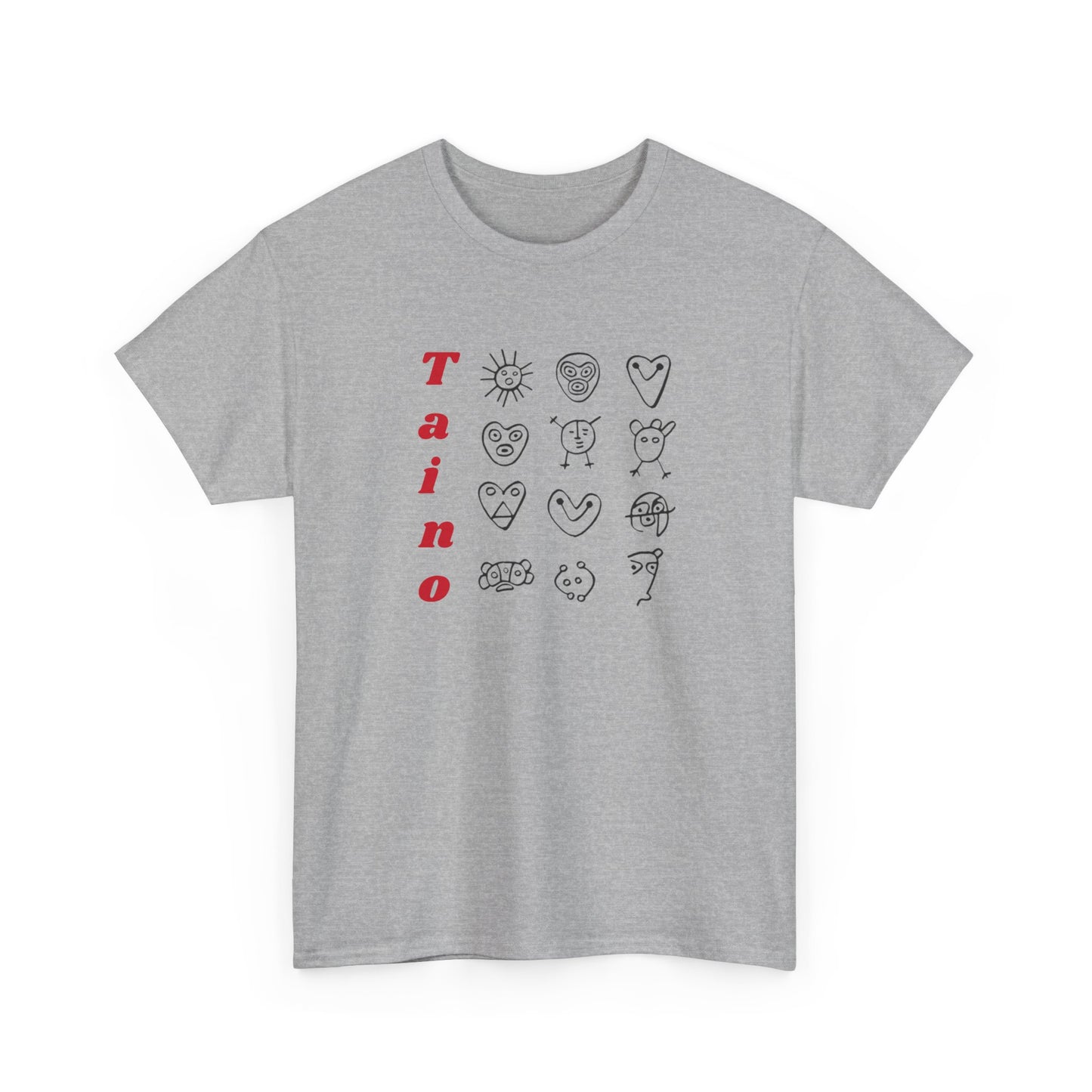 Taino Symbols, Unisex Heavy Cotton Tee