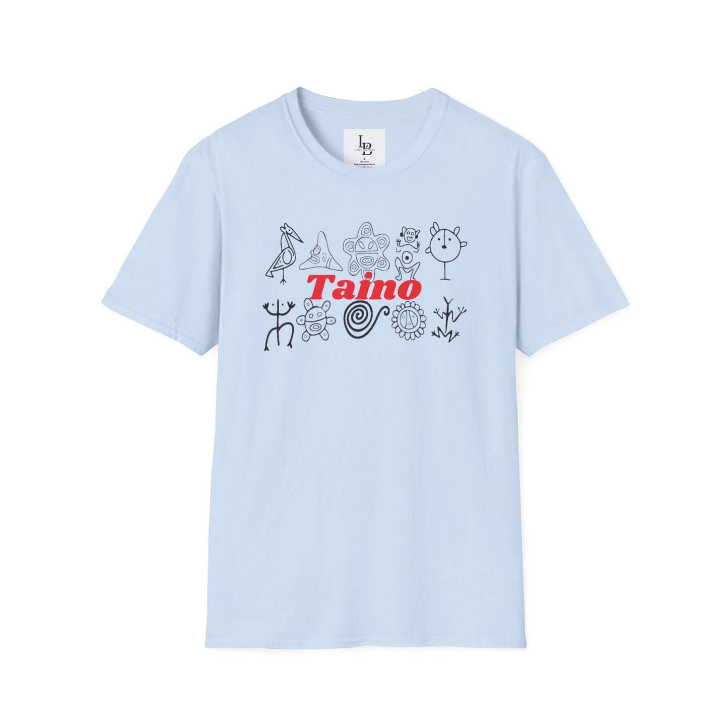 Taino Symbols 5, Unisex Softstyle T-Shirt