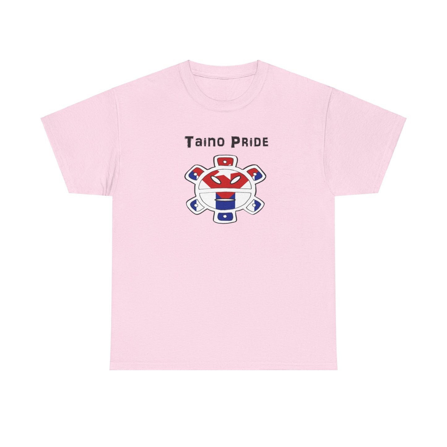Cuban Flag Taino Pride, Unisex Heavy Cotton Tee