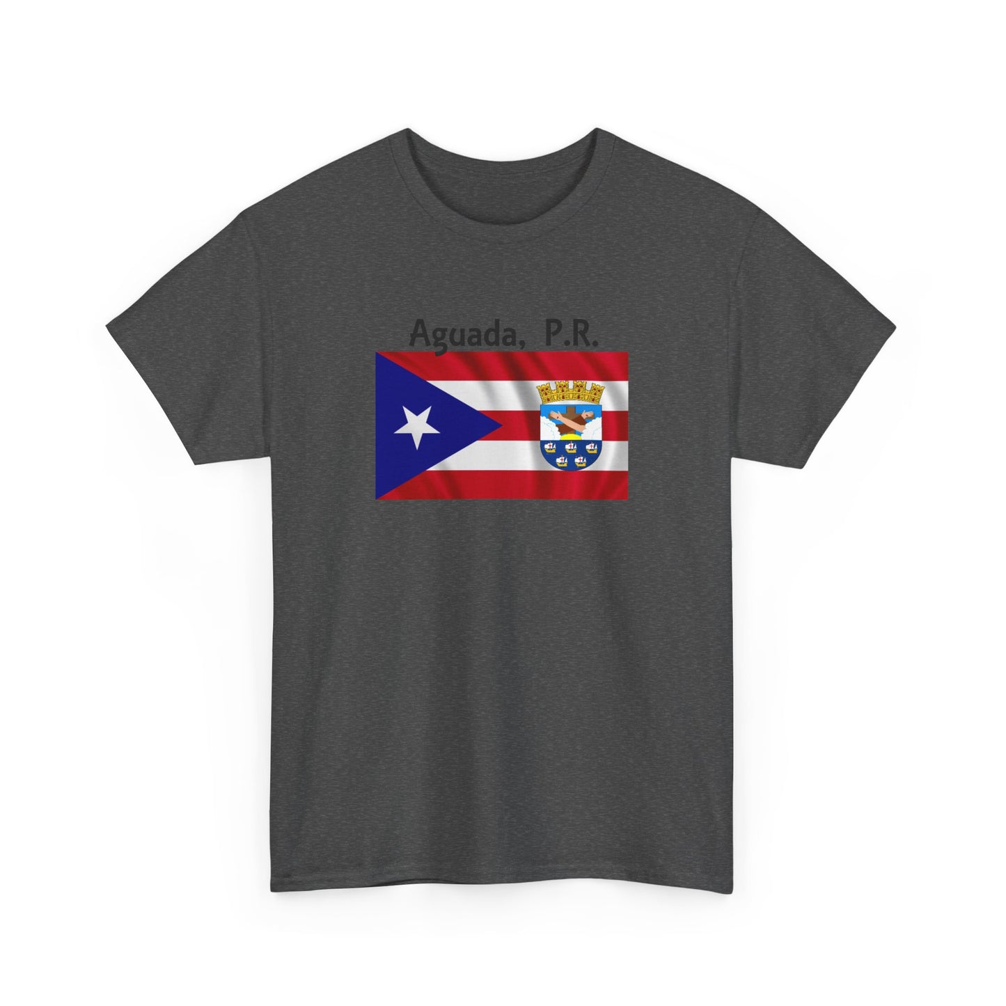 Aguada, Puerto Rico, Unisex Heavy Cotton Tee