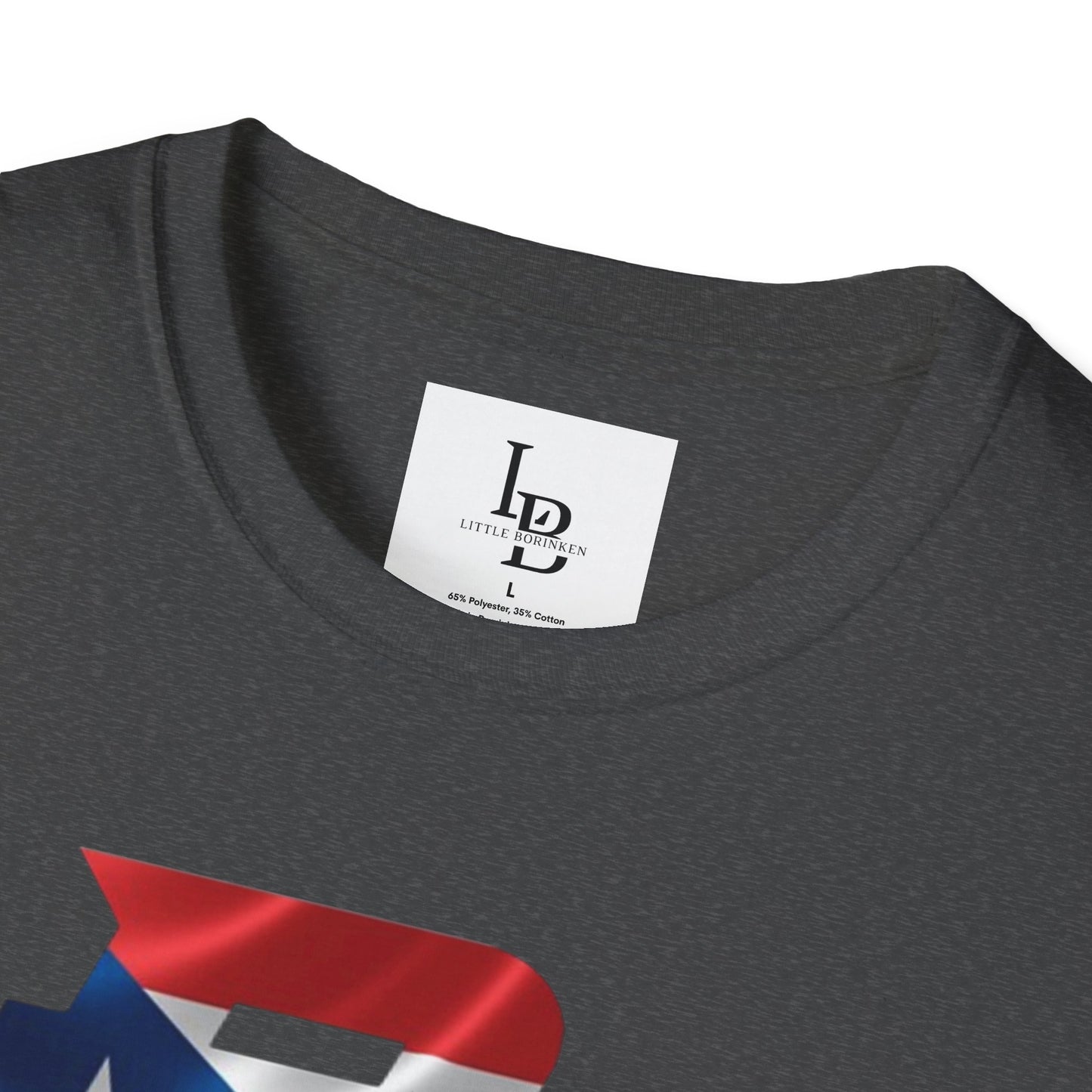 PR Flag interior, Unisex Softstyle T-Shirt