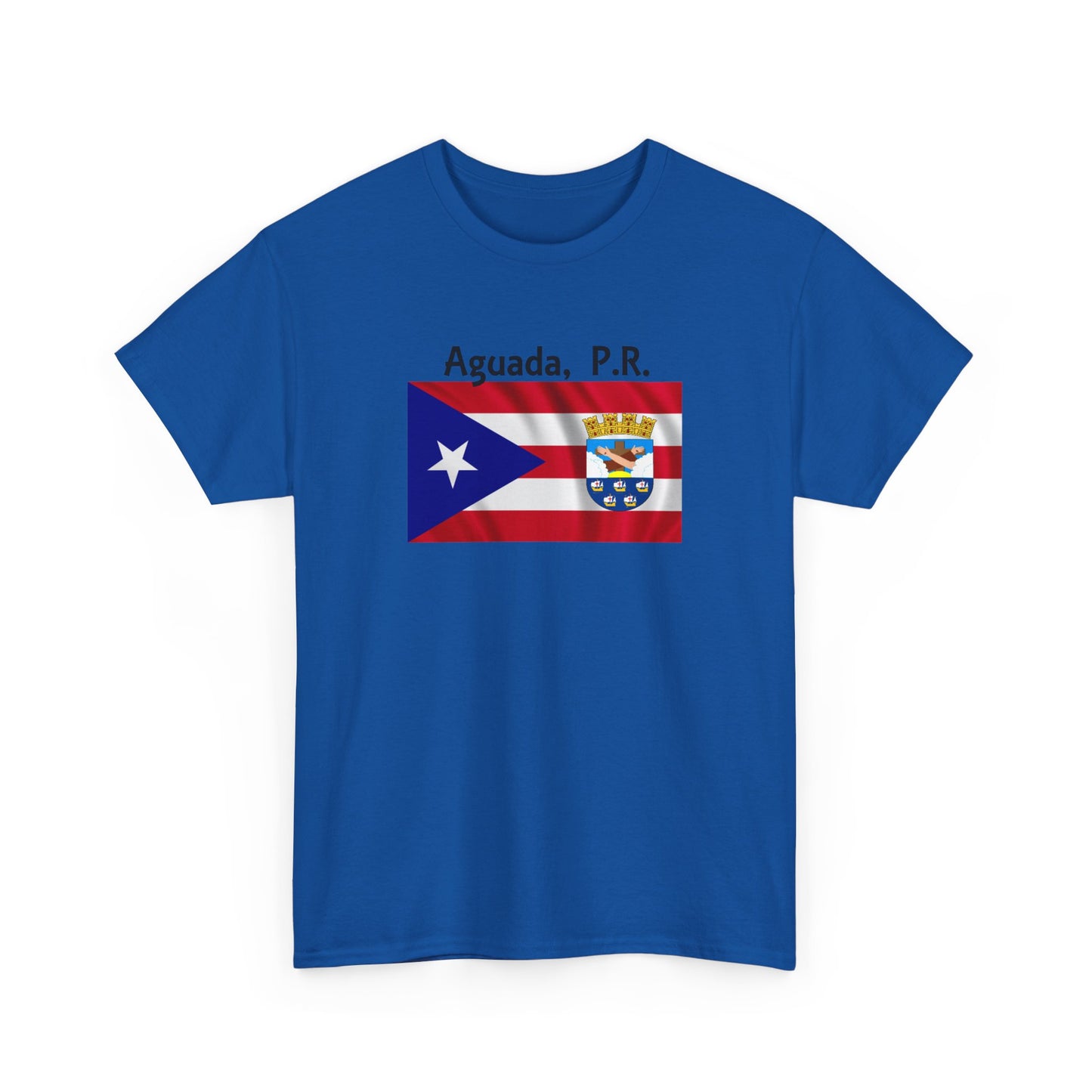 Aguada, Puerto Rico, Unisex Heavy Cotton Tee