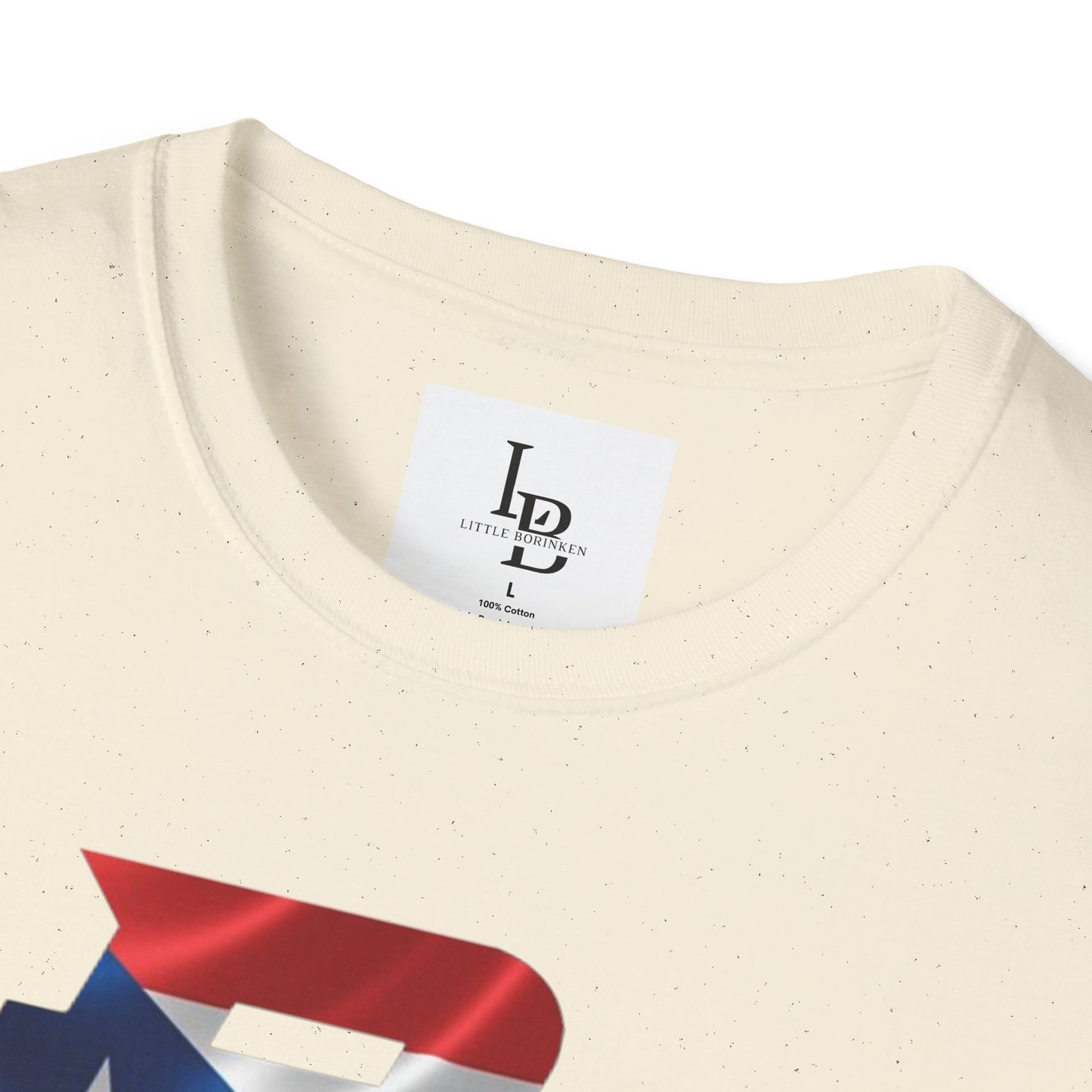 PR Flag interior, Unisex Softstyle T-Shirt