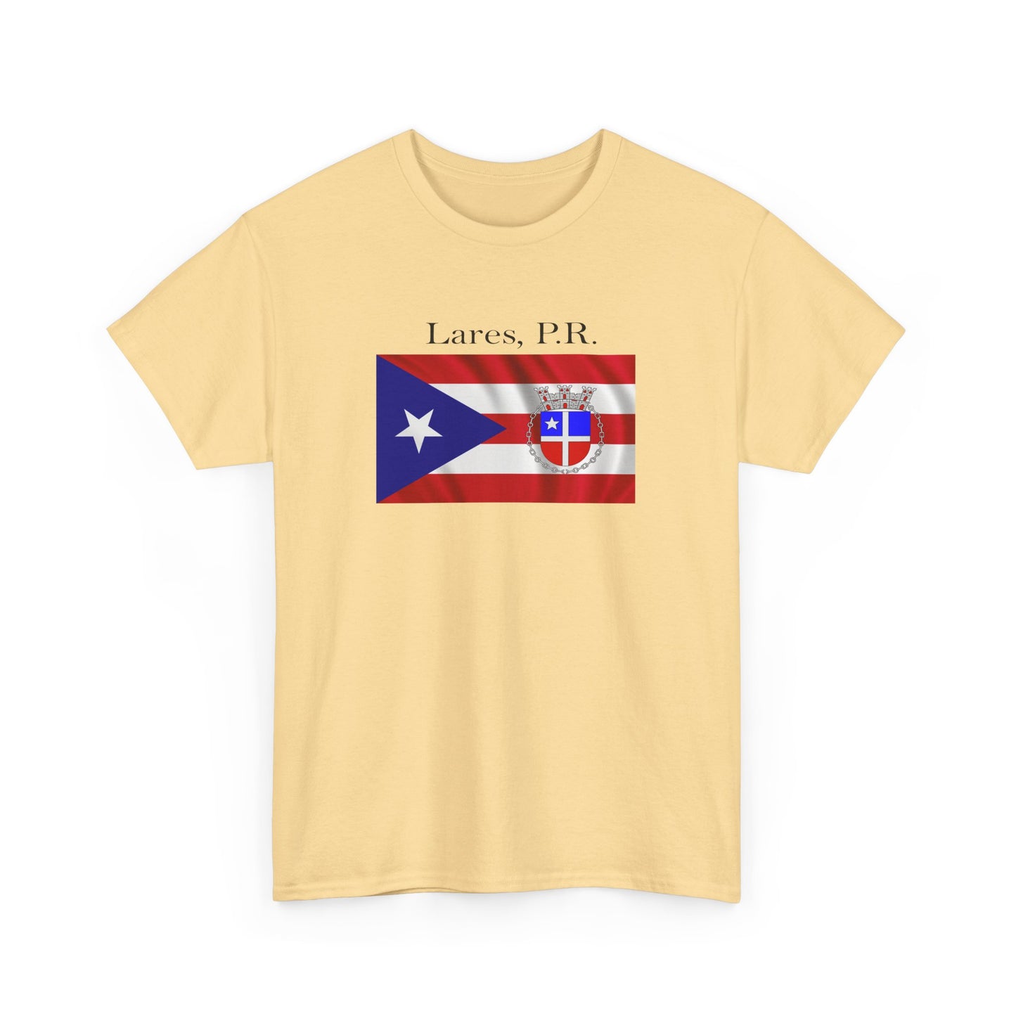 Lares, P.R., Unisex Heavy Cotton Tee