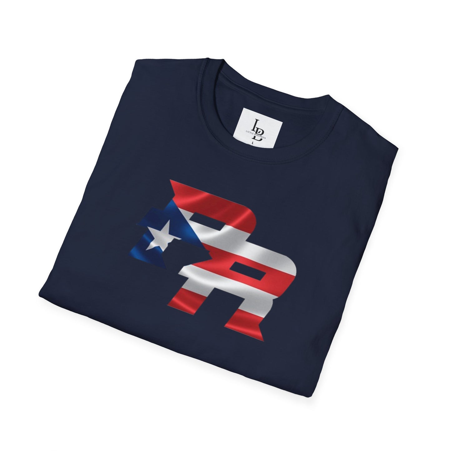 PR Flag interior, Unisex Softstyle T-Shirt