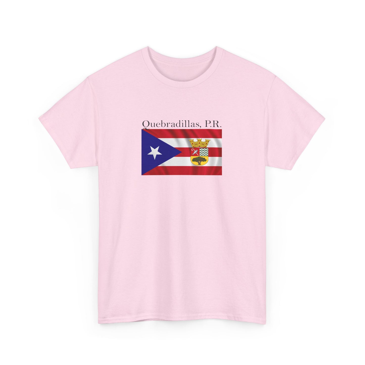 Quebradillas, P.R., Unisex Heavy Cotton Tee