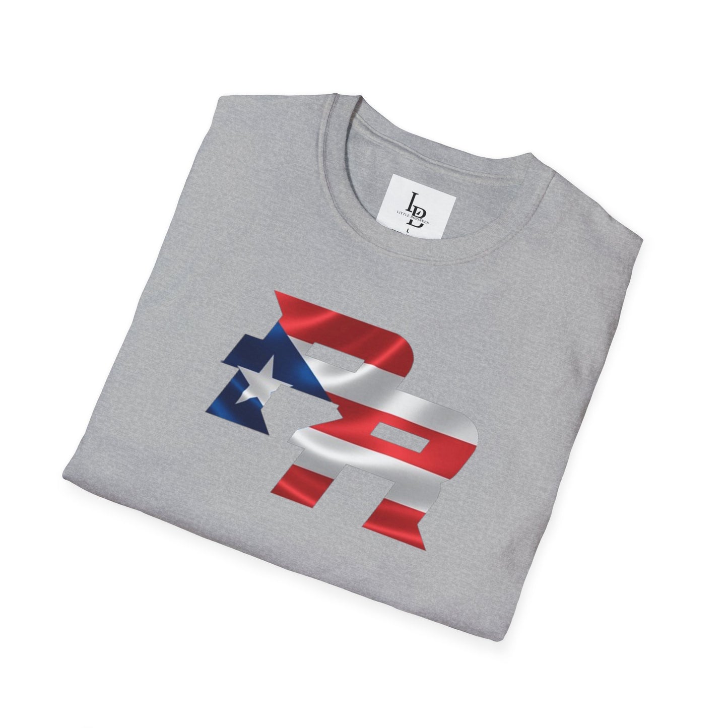 PR Flag interior, Unisex Softstyle T-Shirt