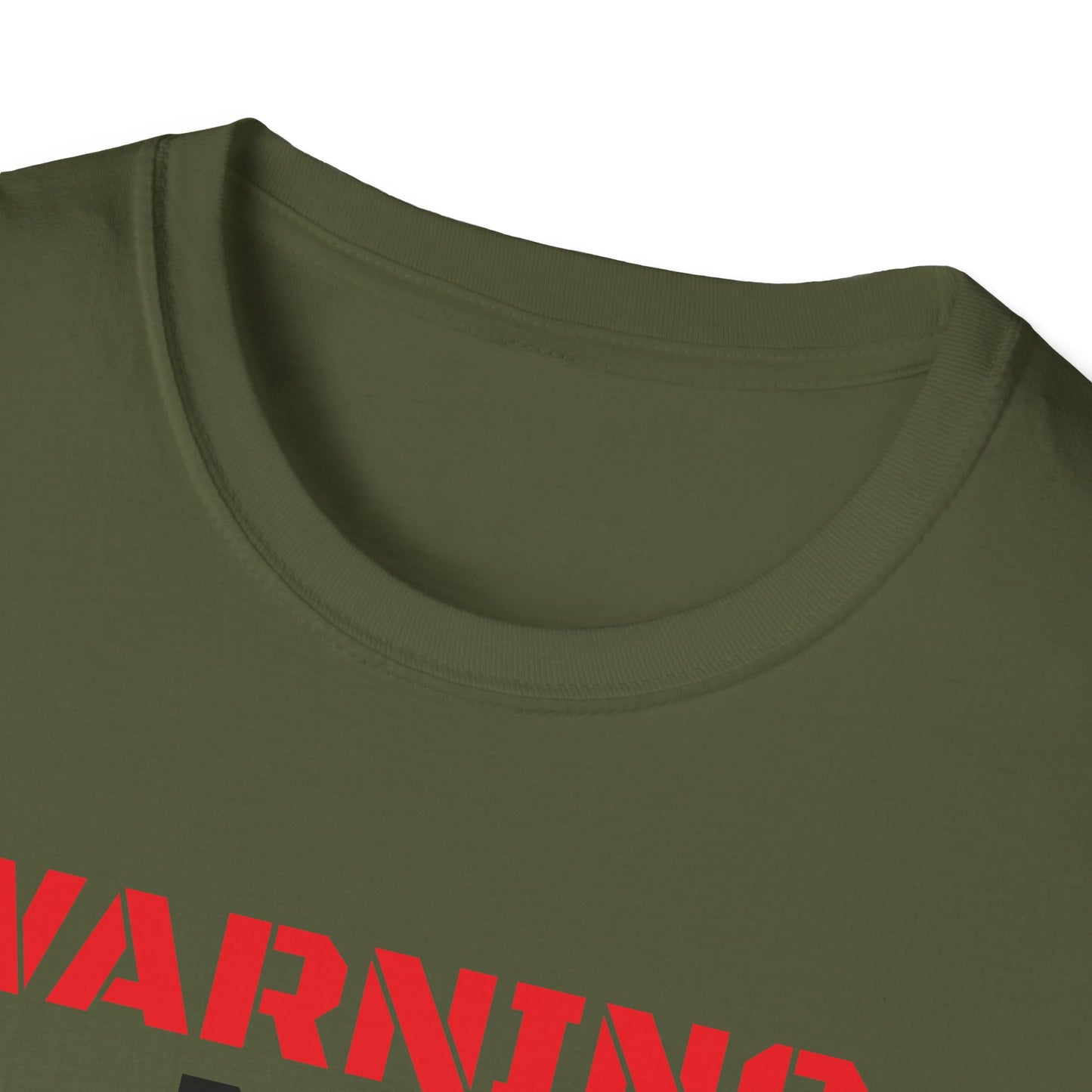 WARNING: Not Today!!, Unisex Softstyle T-Shirt