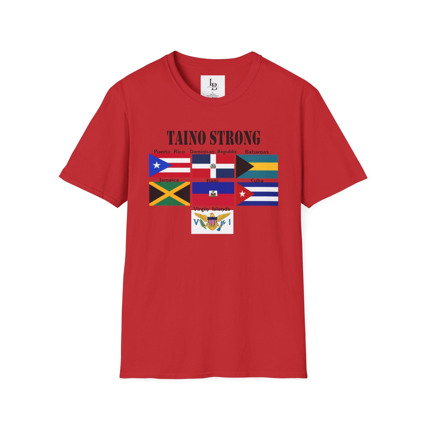 Taino Strong, Unisex Softstyle T-Shirt