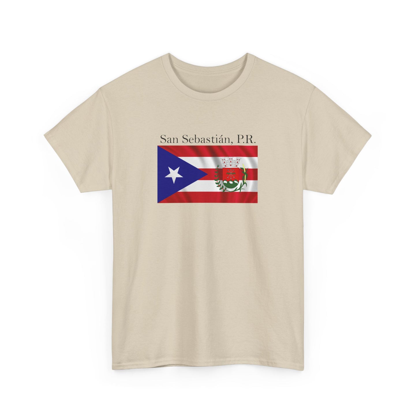 San Sebastian, P.R., Unisex Heavy Cotton Tee