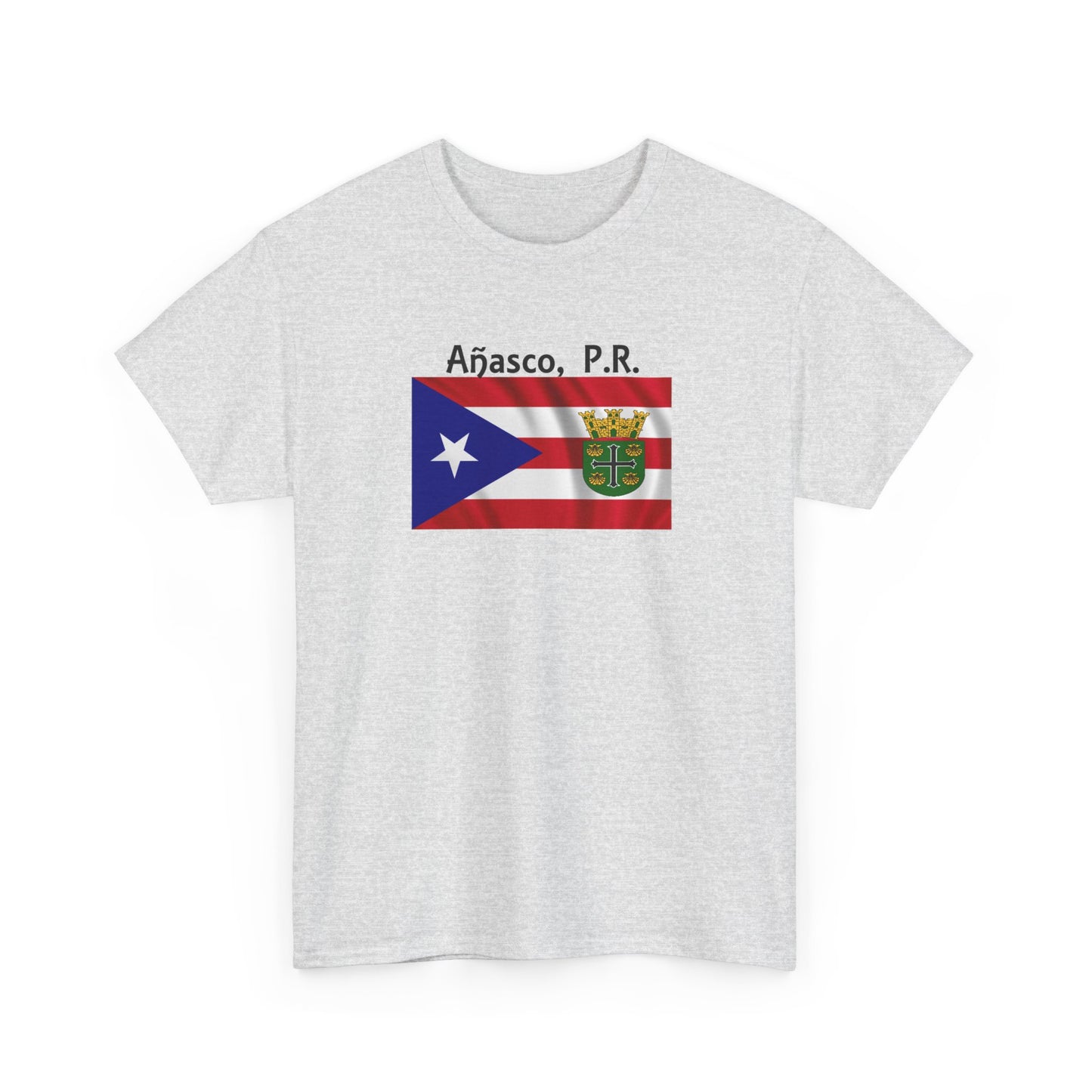 Añasco, Puerto Rico, Unisex Heavy Cotton Tee