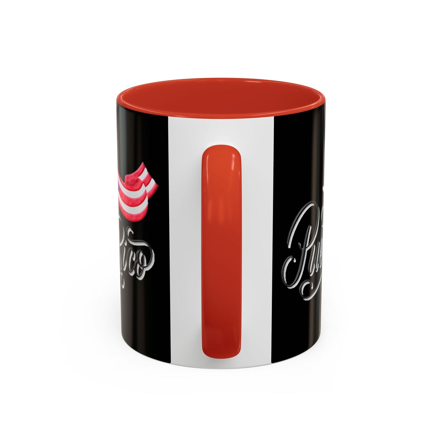 Puerto Rico, Colorful Accent Mugs, 11oz