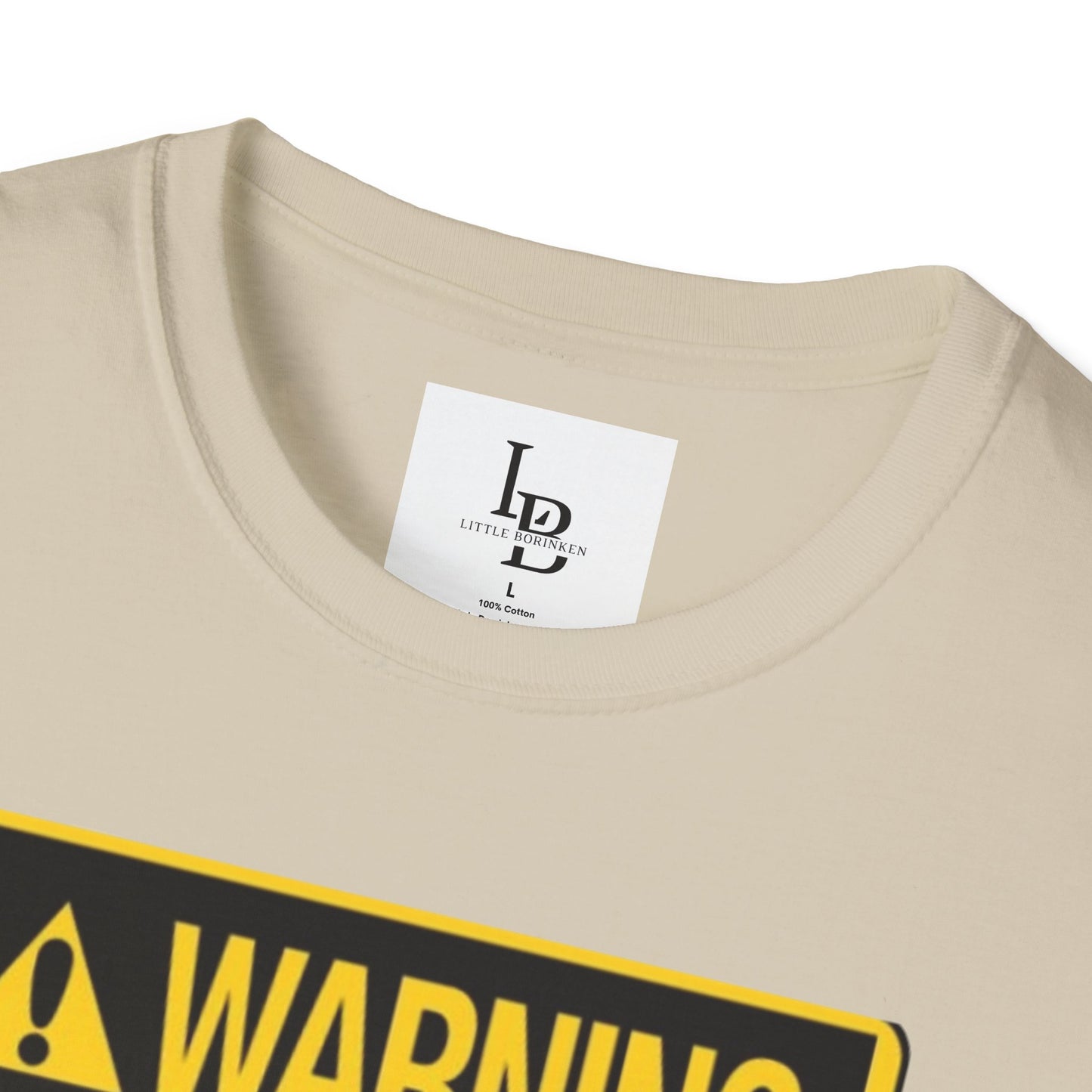 Warning: Puerto Rican Gen-X Attitude, Unisex Softstyle T-Shirt