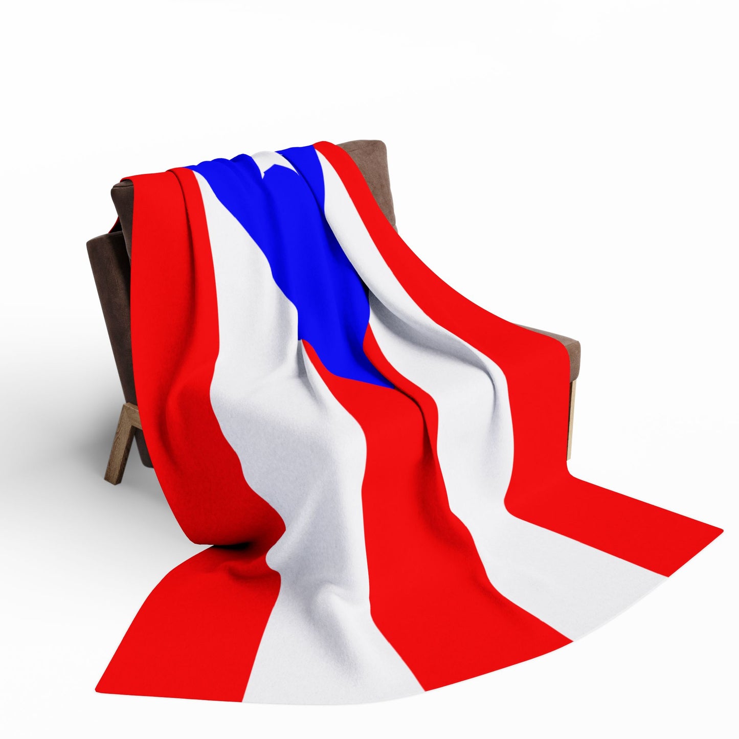 Puerto Rican Flag, Arctic Fleece Blanket