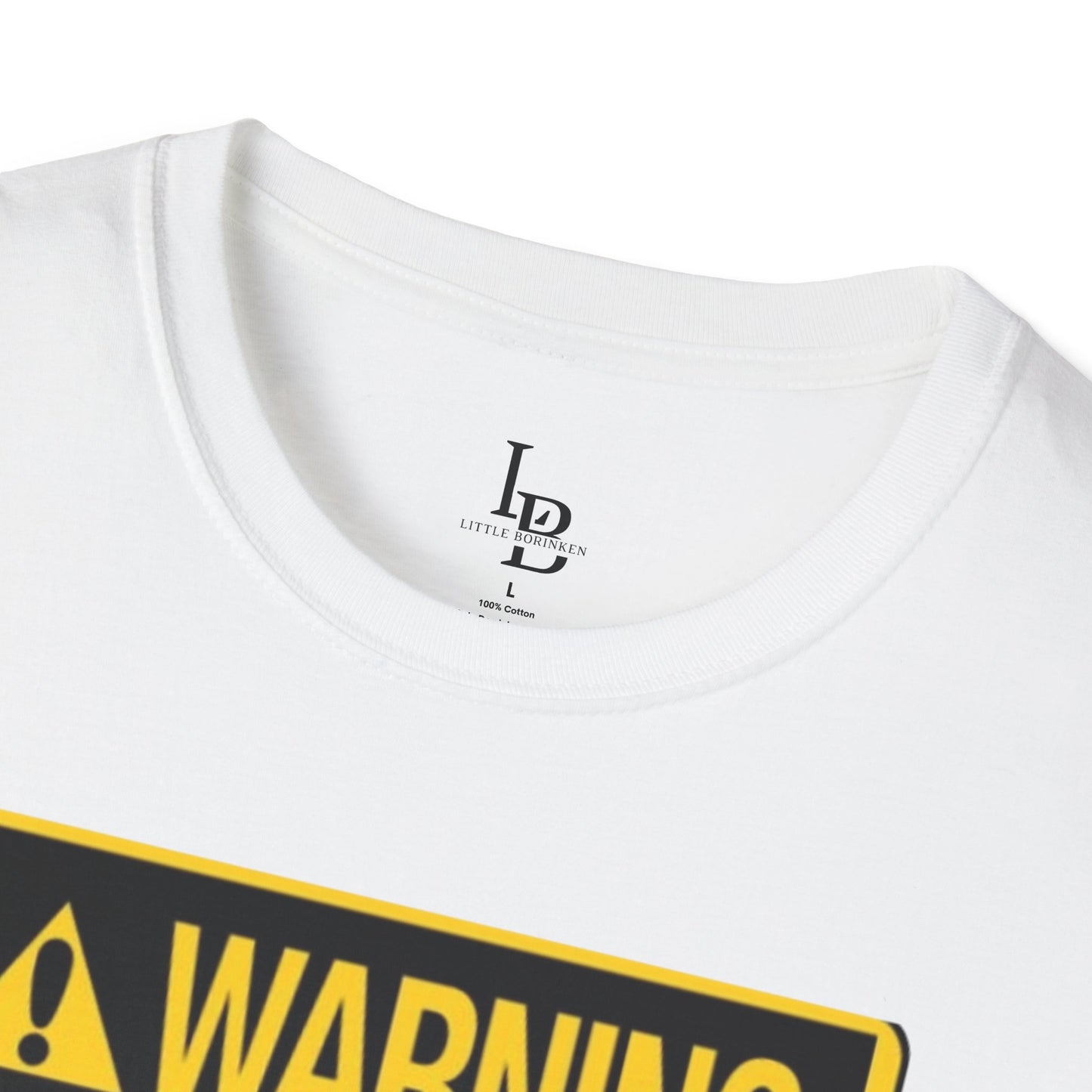 Warning: Puerto Rican Gen-X Attitude, Unisex Softstyle T-Shirt