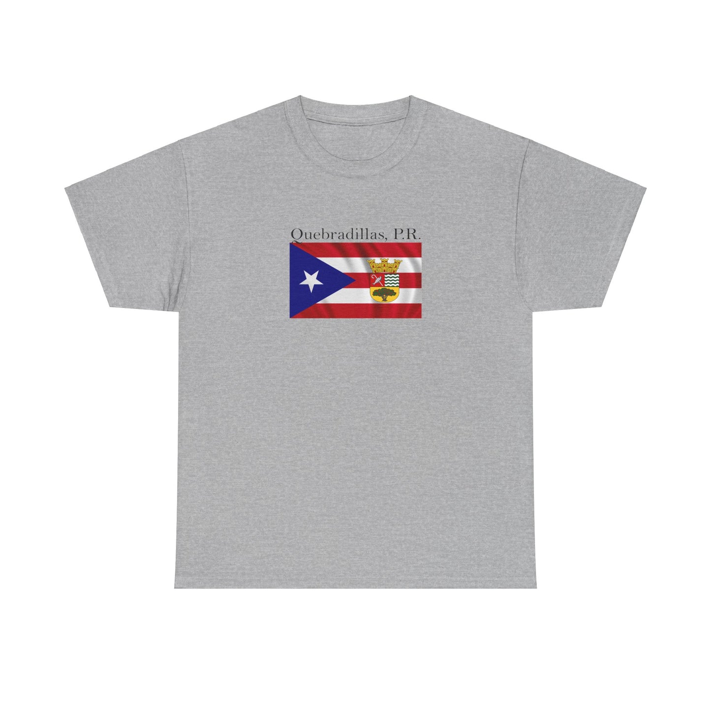 Quebradillas, P.R., Unisex Heavy Cotton Tee
