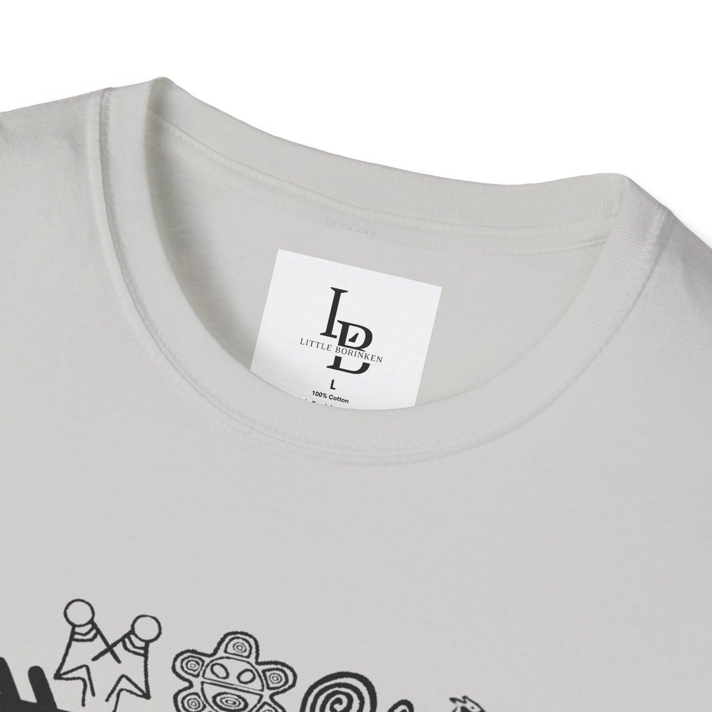 Arrow and Symbols, Unisex Softstyle T-Shirt