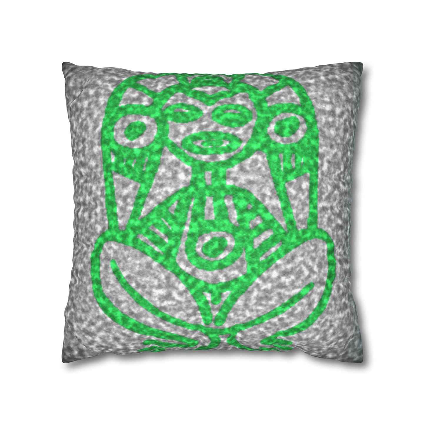 Taino Symbols 2 pillow cover, Spun Polyester Square Pillowcase
