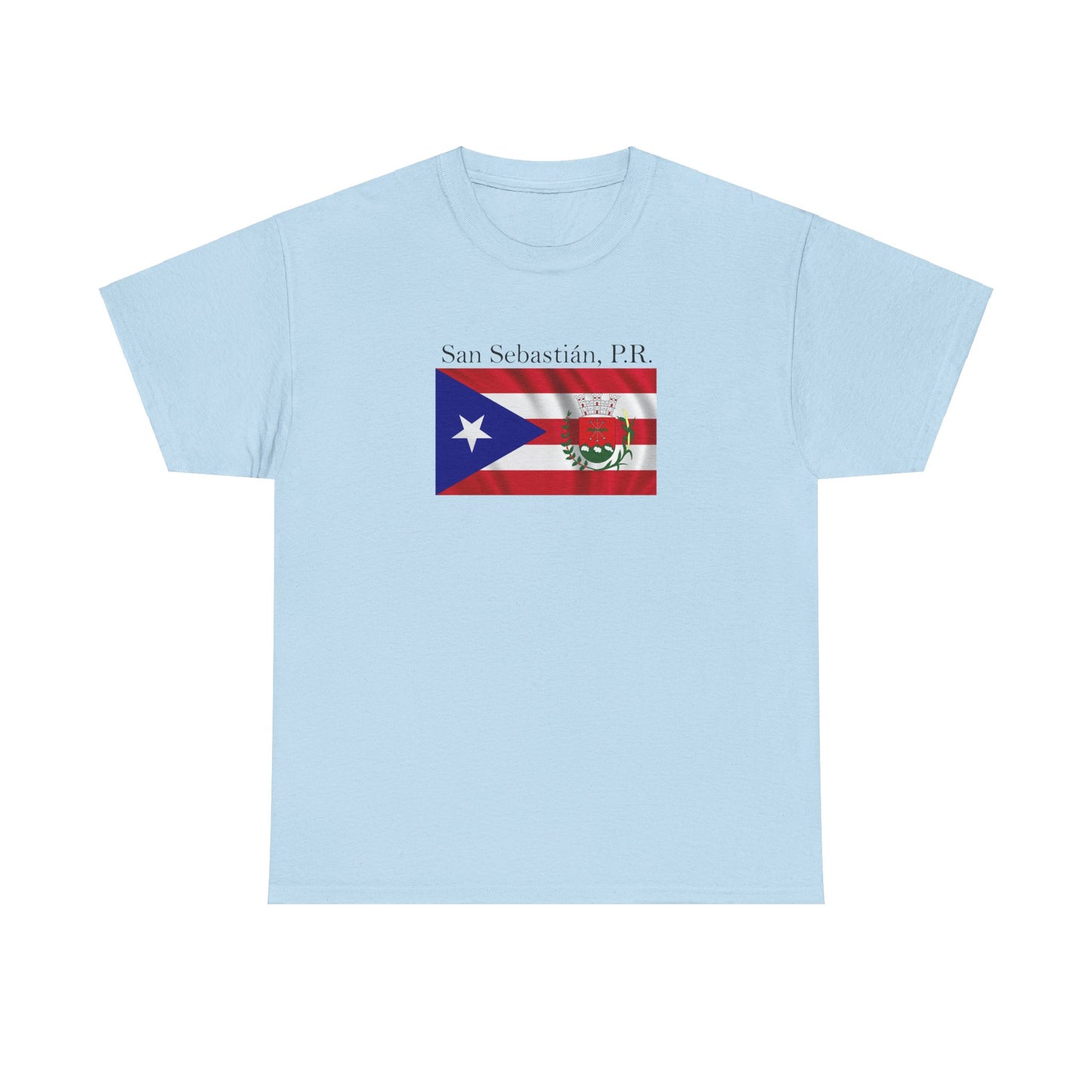 San Sebastian, P.R., Unisex Heavy Cotton Tee