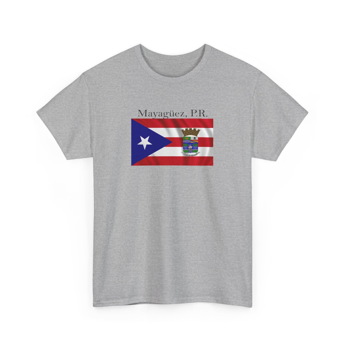 Mayagüez, P.R., Unisex Heavy Cotton Tee