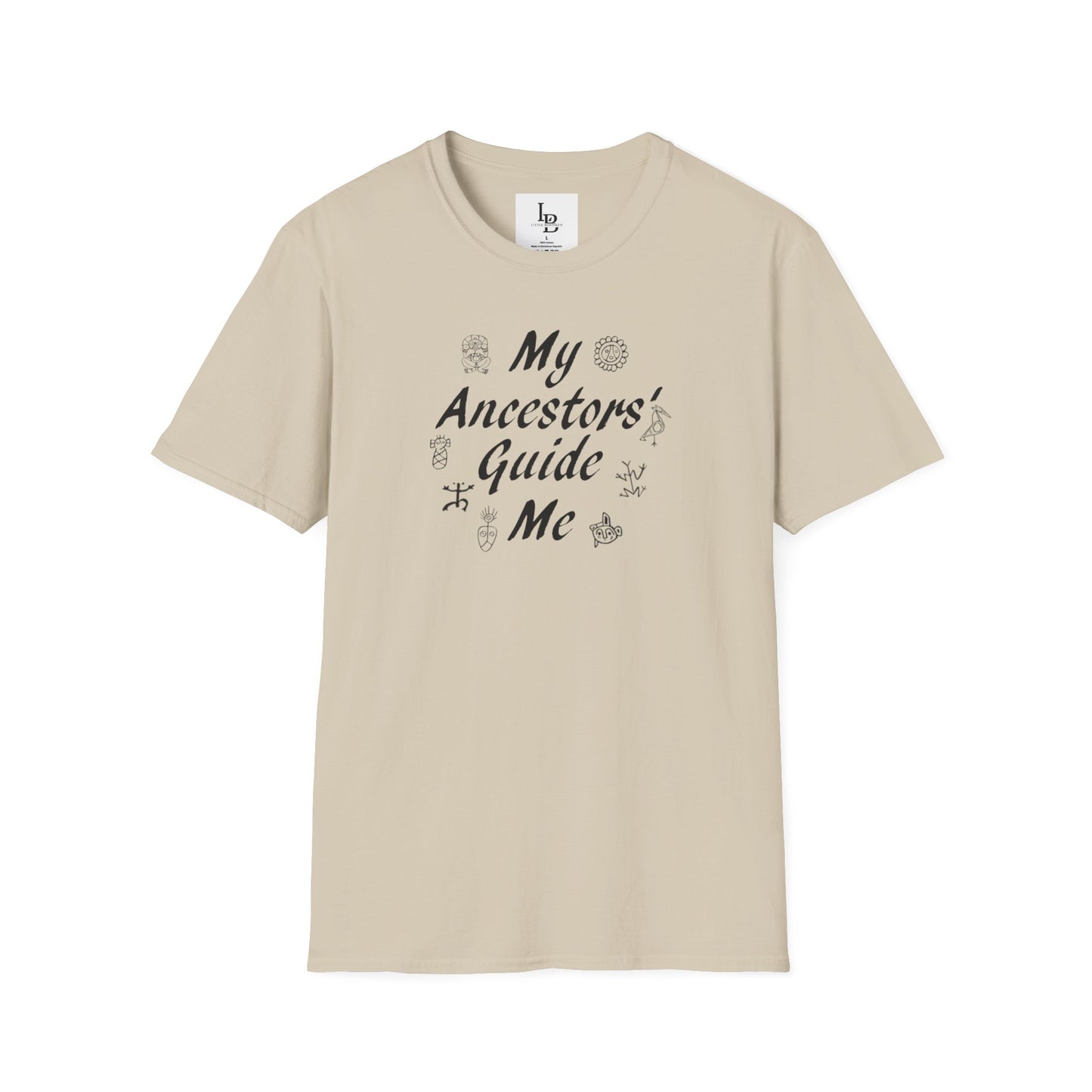 My Ancestors' Guide Me, Unisex Softstyle T-Shirt