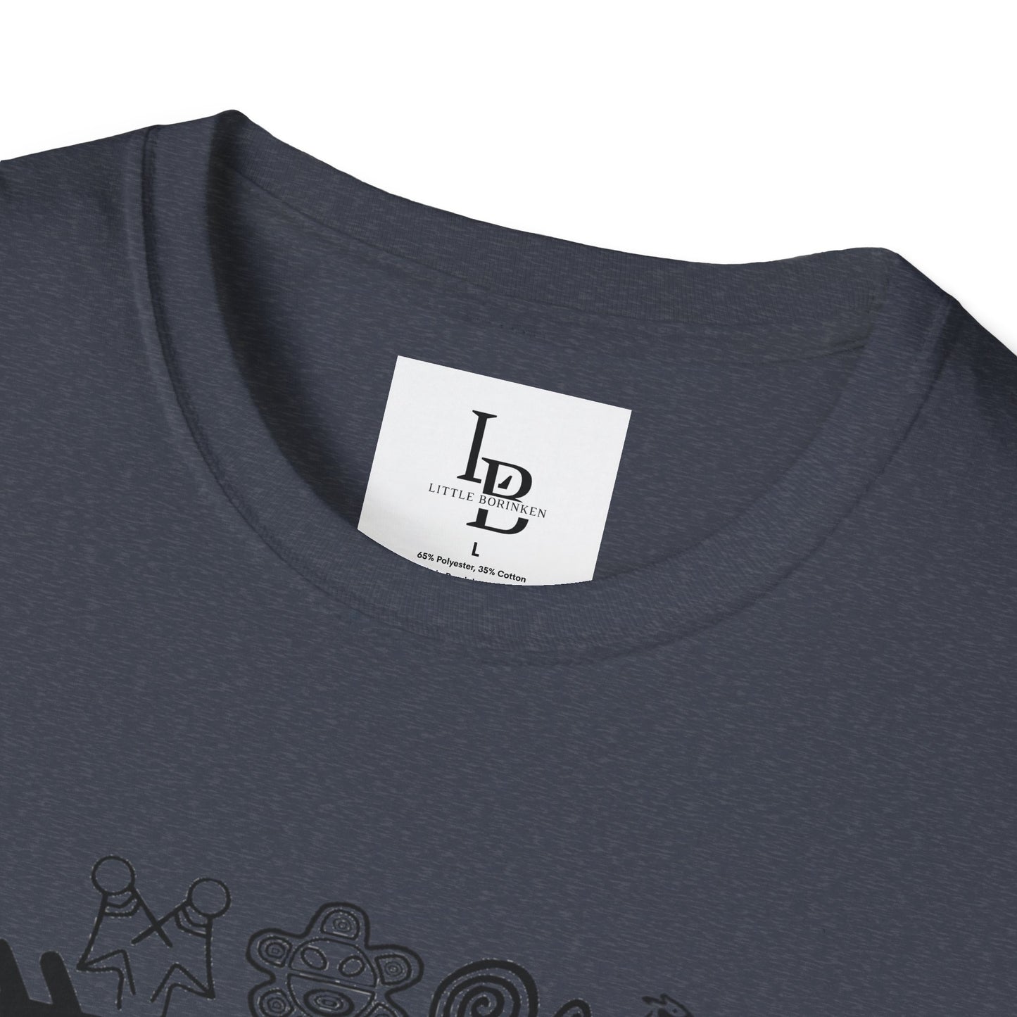 Arrow and Symbols, Unisex Softstyle T-Shirt