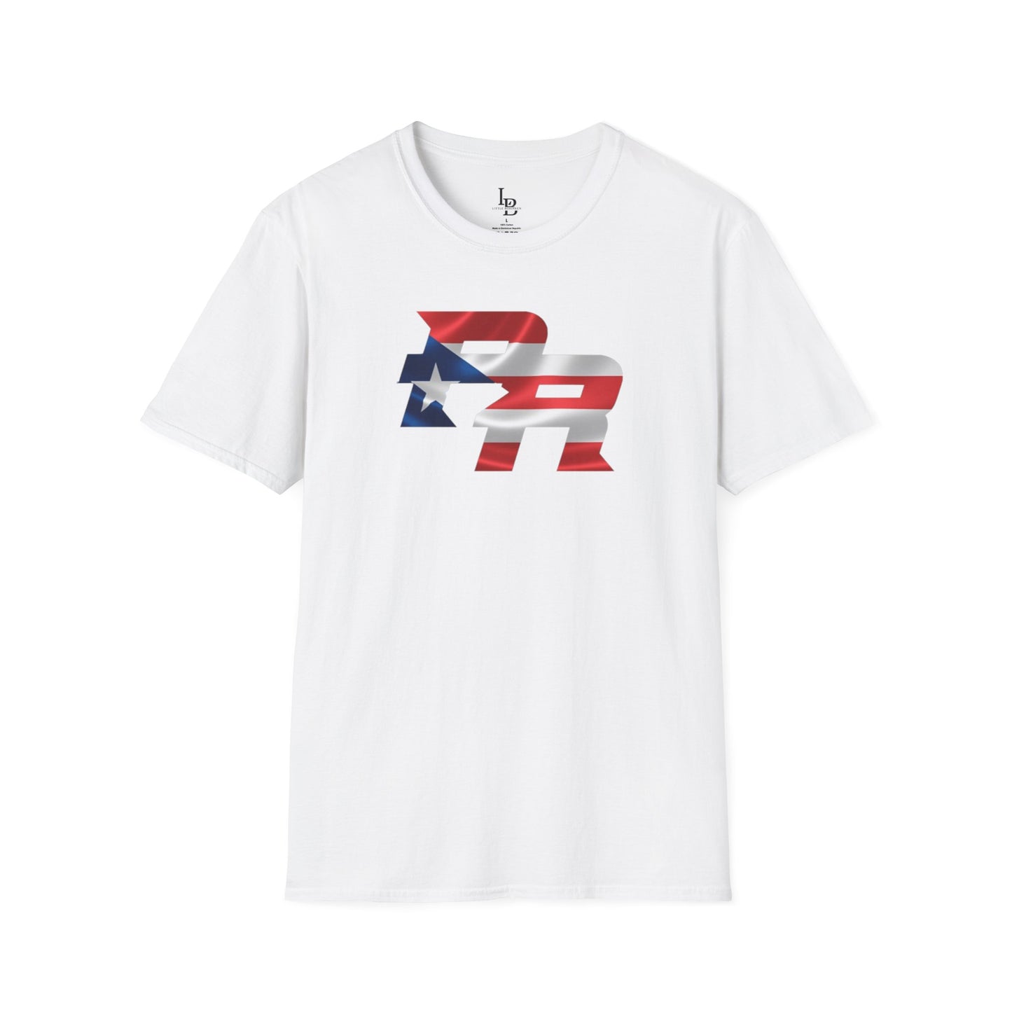 PR Flag interior, Unisex Softstyle T-Shirt