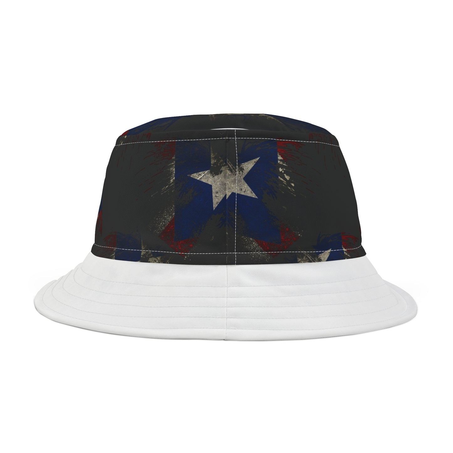 Puerto Rico Phoenix flag, Bucket Hat (AOP)