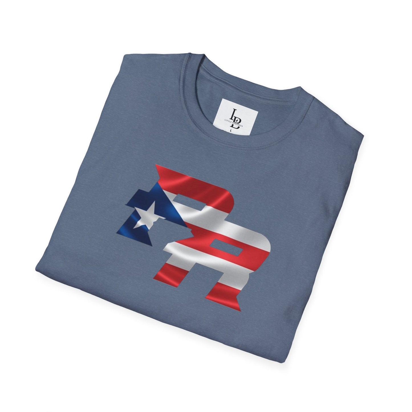 PR Flag interior, Unisex Softstyle T-Shirt