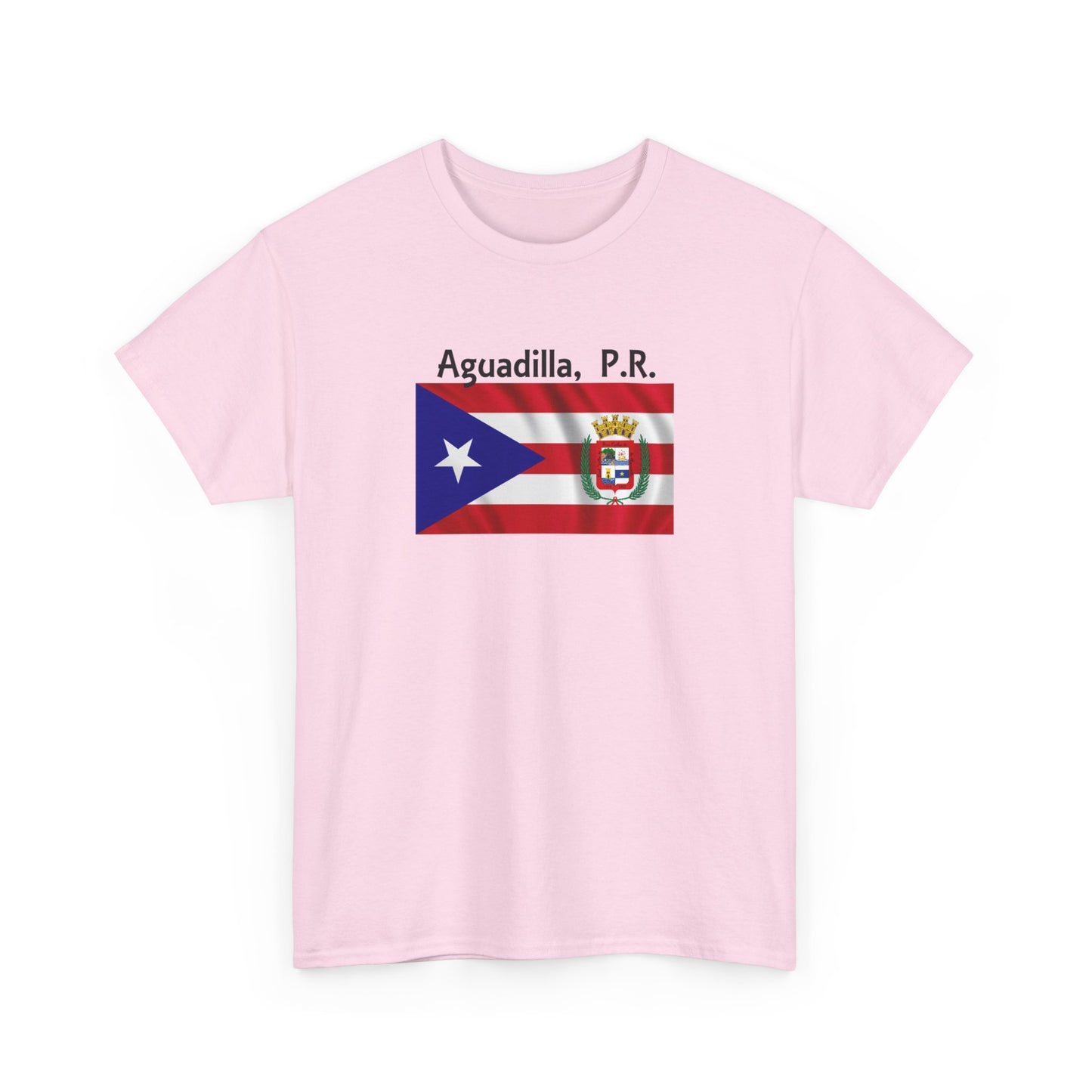 Aguadilla, Puerto Rico, Unisex Heavy Cotton Tee