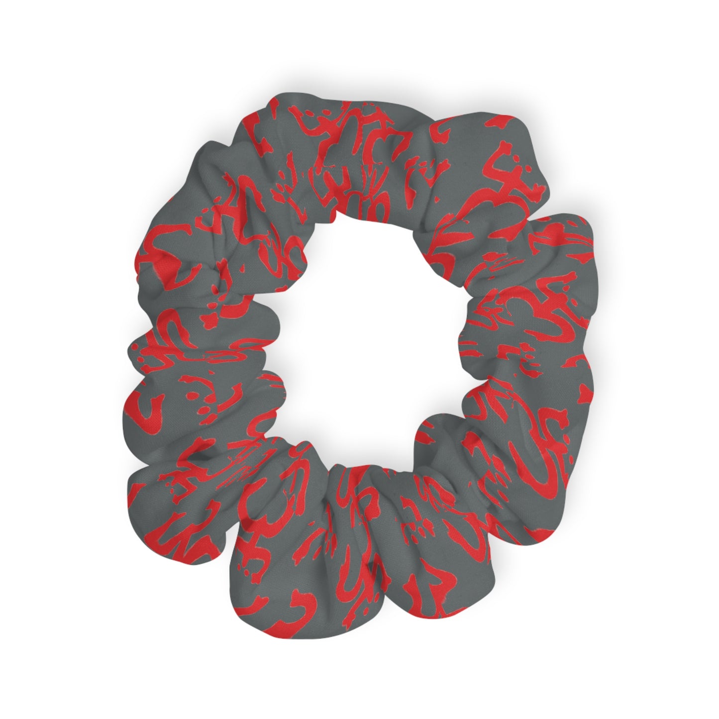 Red Coqui Dark Gray, Scrunchie