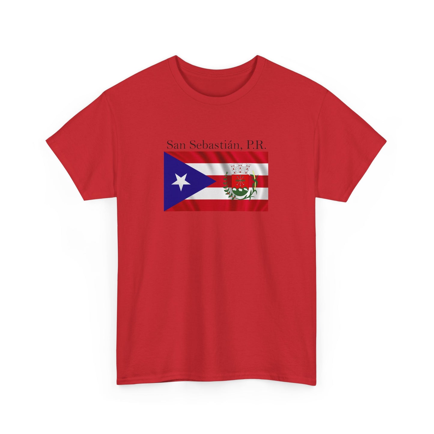 San Sebastian, P.R., Unisex Heavy Cotton Tee