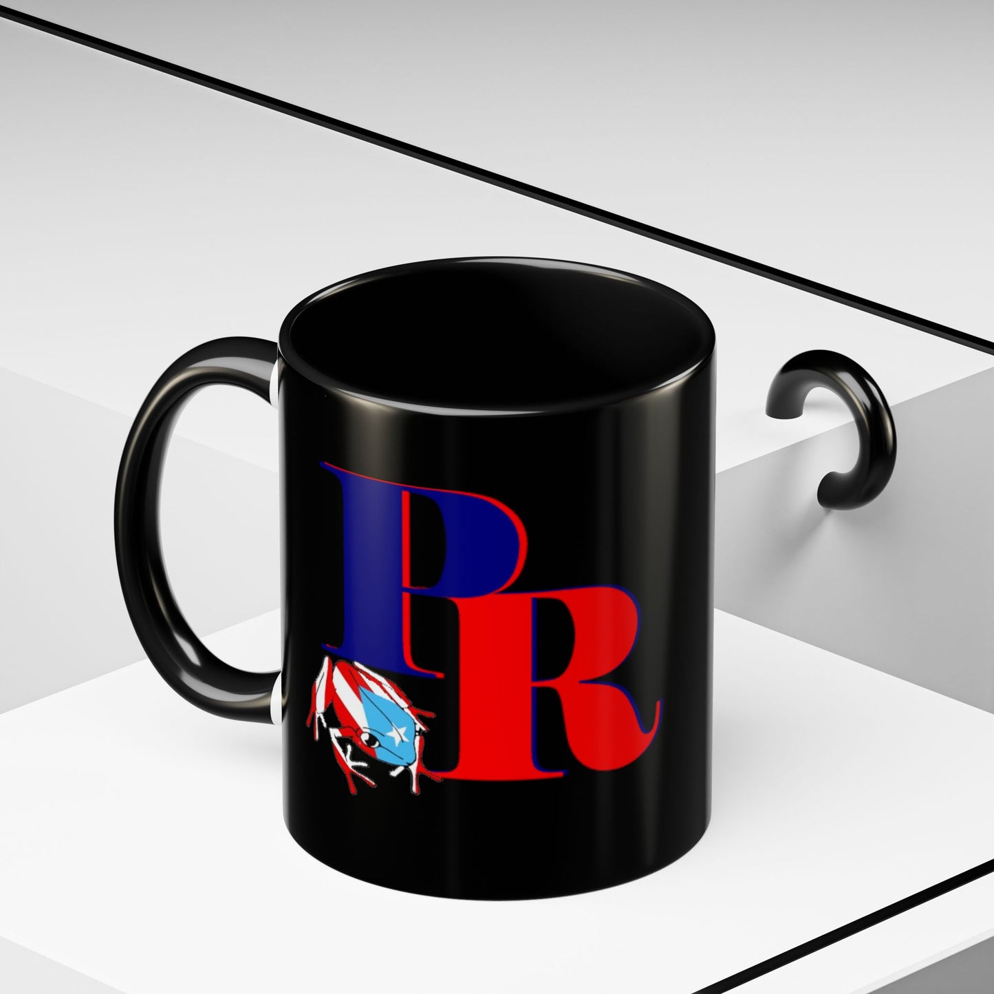 PR Coqui, Colorful Accent Mugs, 11oz
