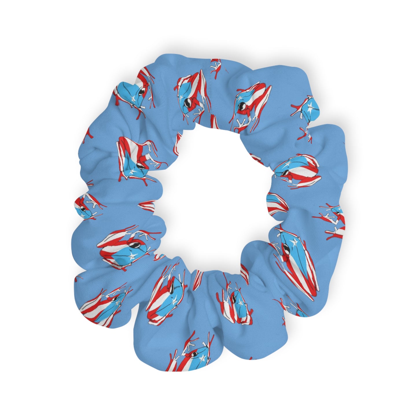 Original PR Flag Light Blue, Scrunchie