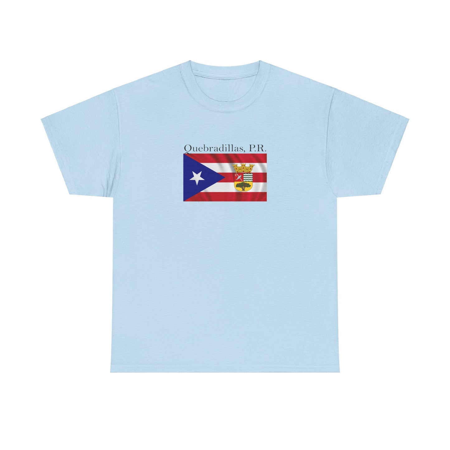 Quebradillas, P.R., Unisex Heavy Cotton Tee