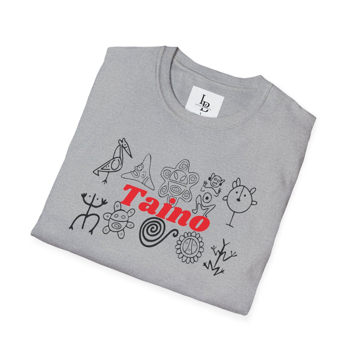 Taino Symbols 5, Unisex Softstyle T-Shirt