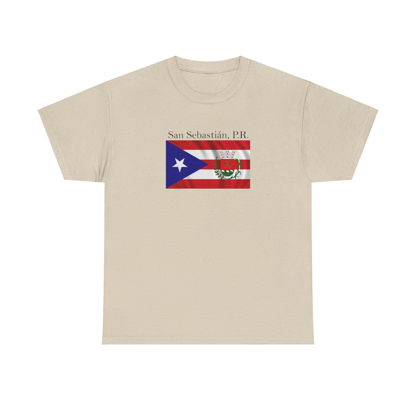 San Sebastian, P.R., Unisex Heavy Cotton Tee