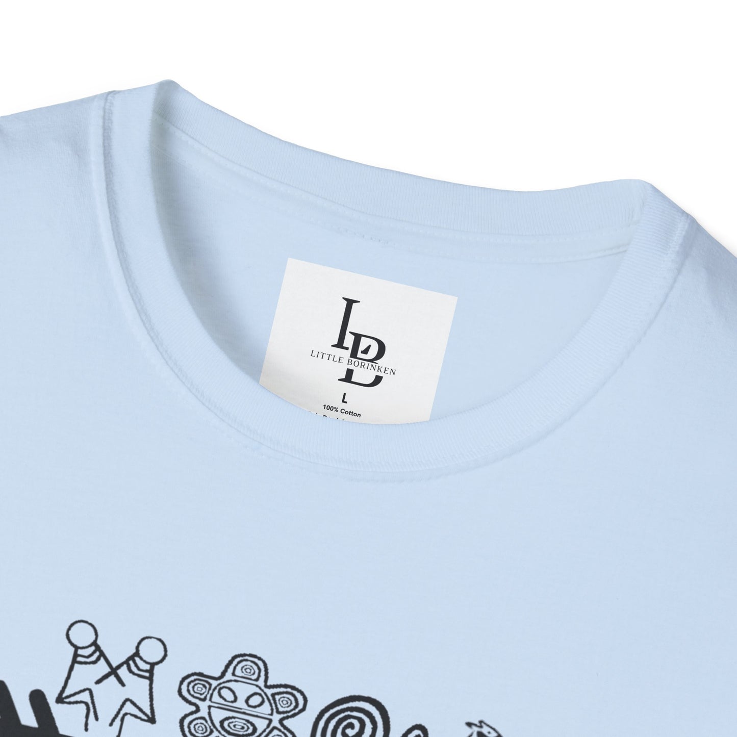 Arrow and Symbols, Unisex Softstyle T-Shirt