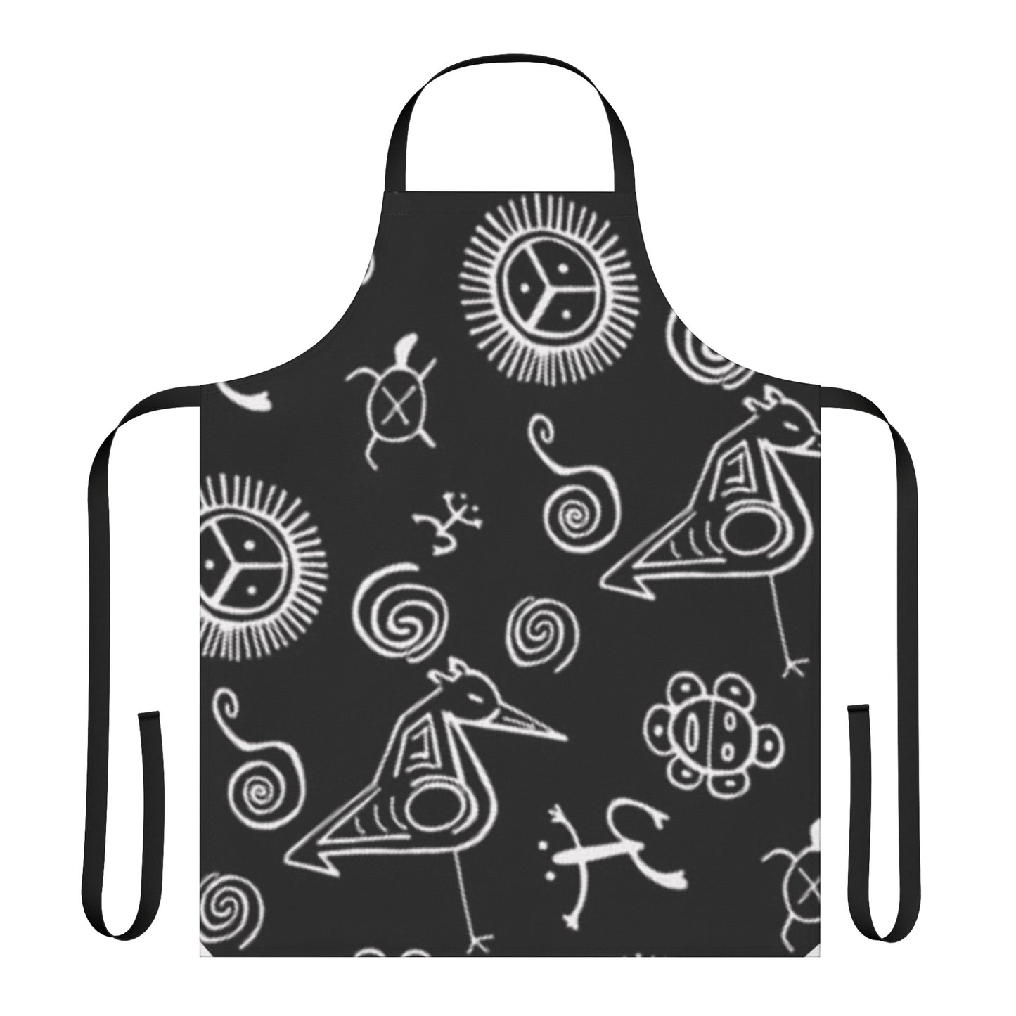 Taino Symbol Apron, 5-Color Straps (AOP)