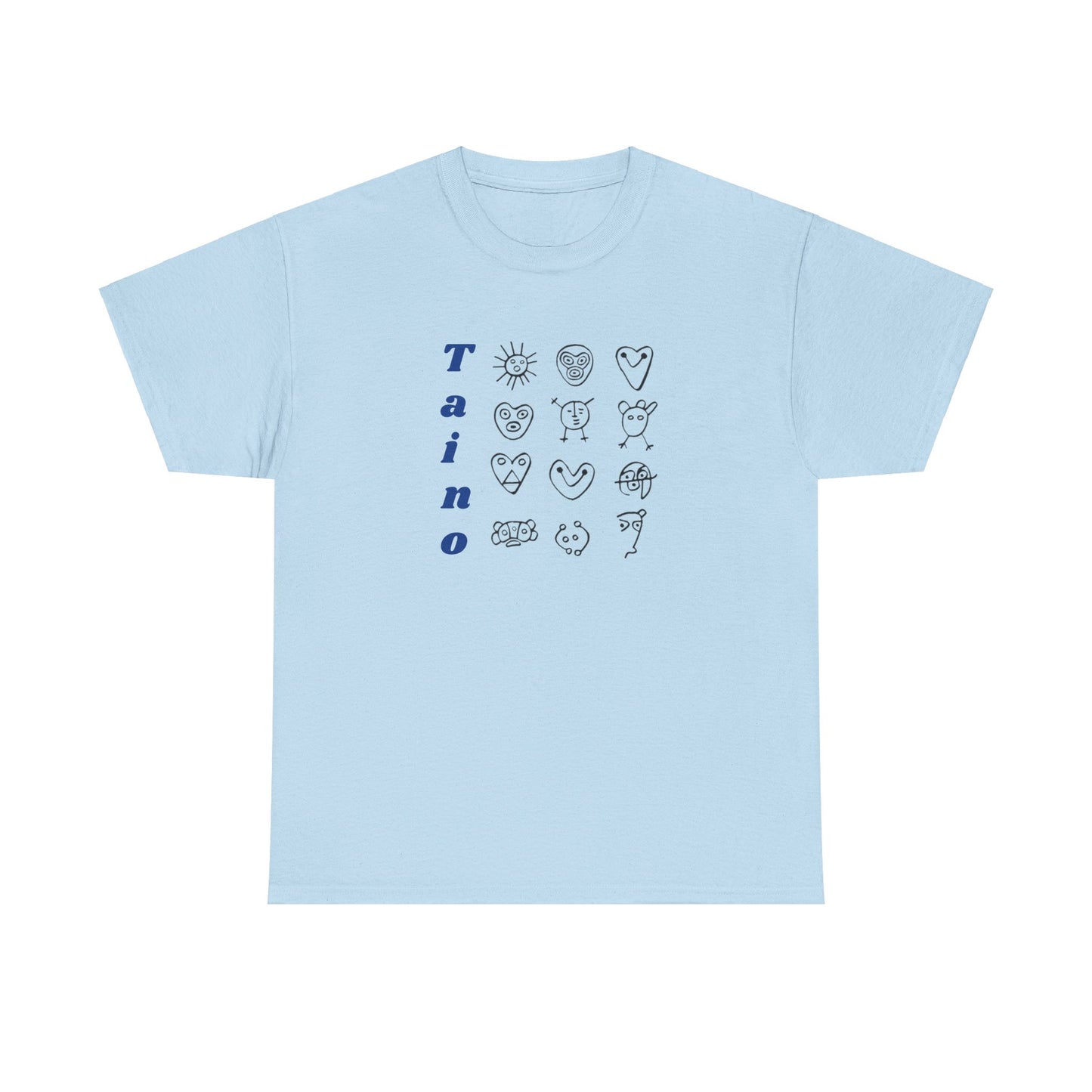 Taino Symbols, Unisex Heavy Cotton Tee
