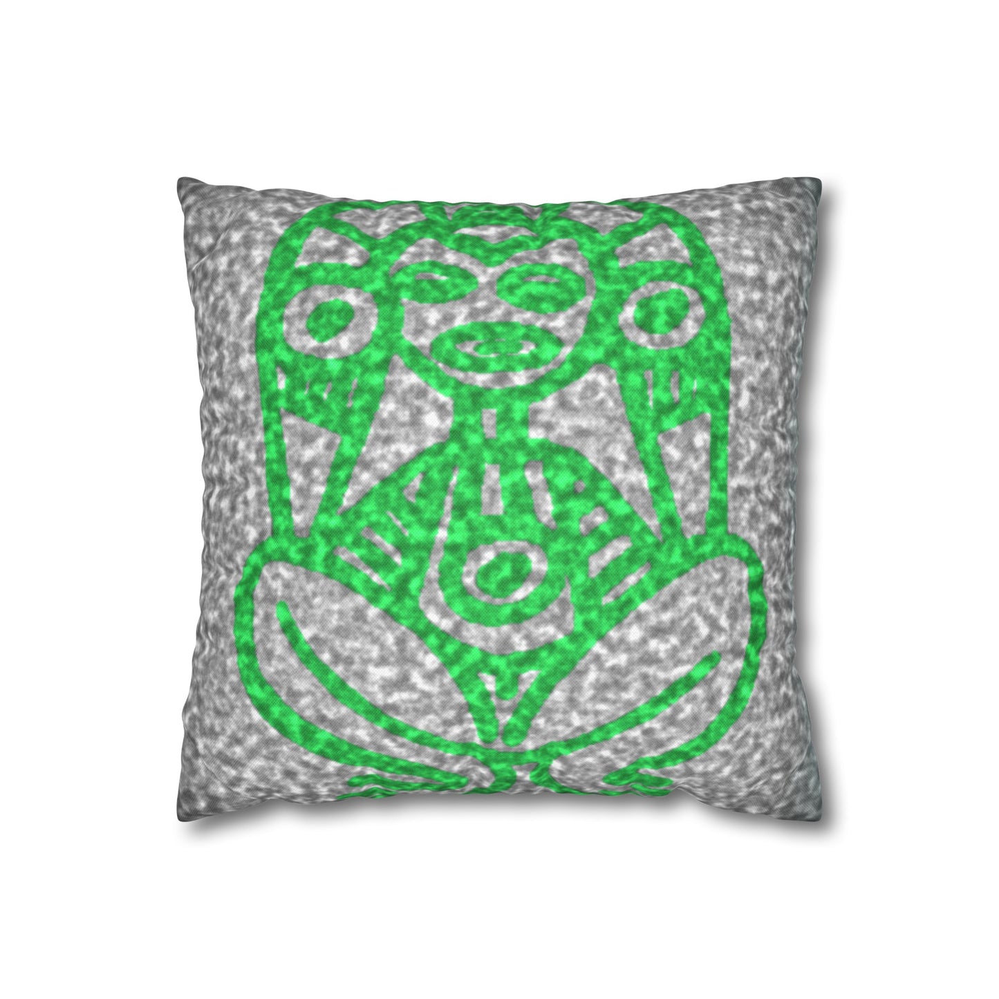 Taino Symbols 2 pillow cover, Spun Polyester Square Pillowcase