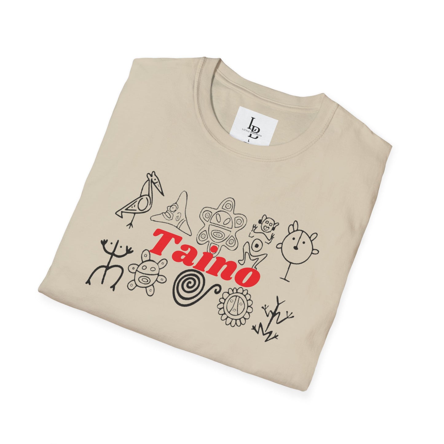 Taino Symbols 5, Unisex Softstyle T-Shirt