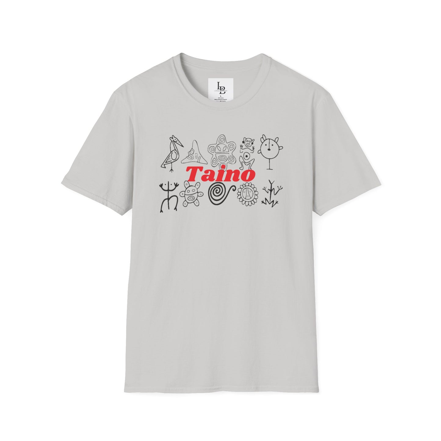 Taino Symbols 5, Unisex Softstyle T-Shirt