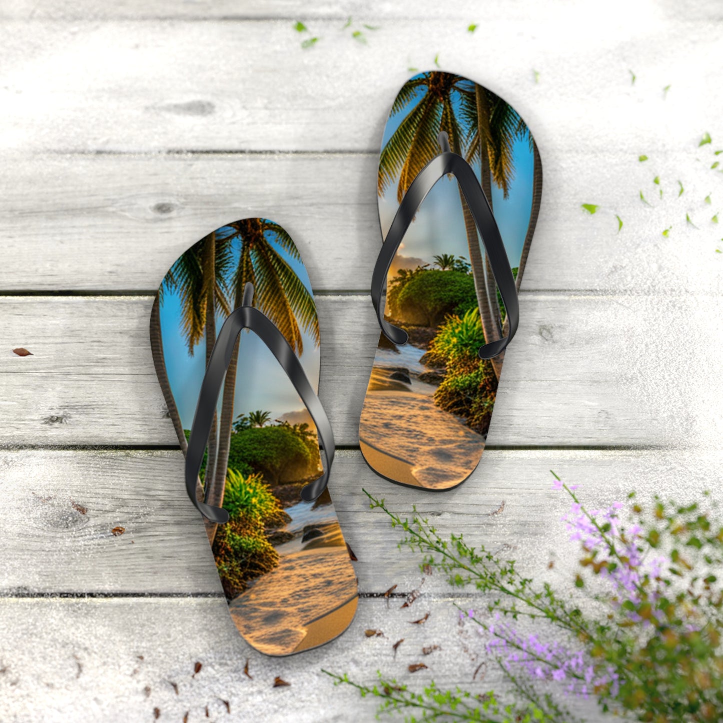 Beach Scene 2, Flip Flops
