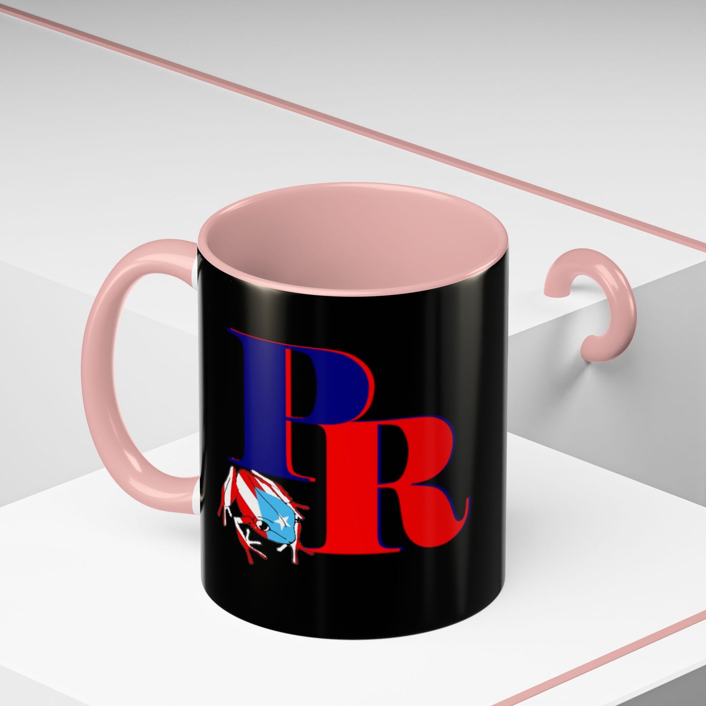 PR Coqui, Colorful Accent Mugs, 11oz