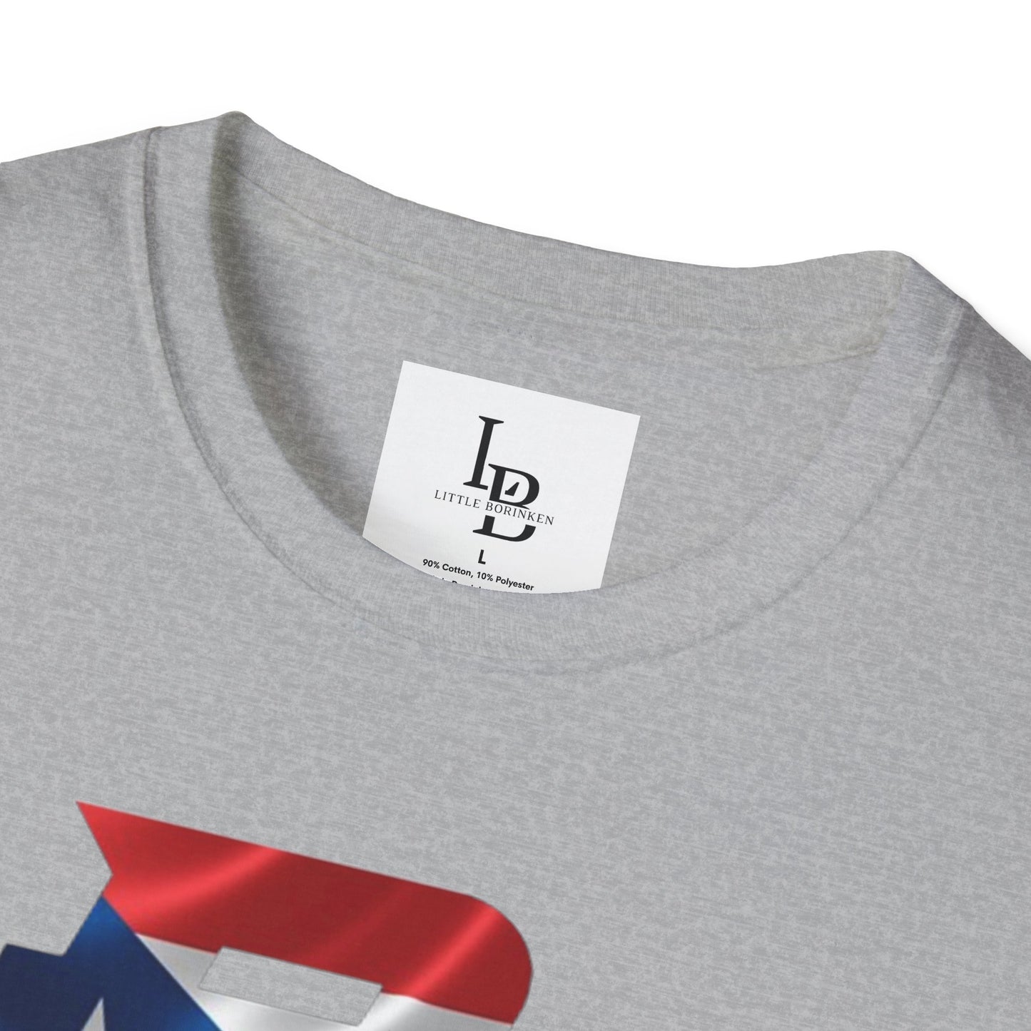 PR Flag interior, Unisex Softstyle T-Shirt