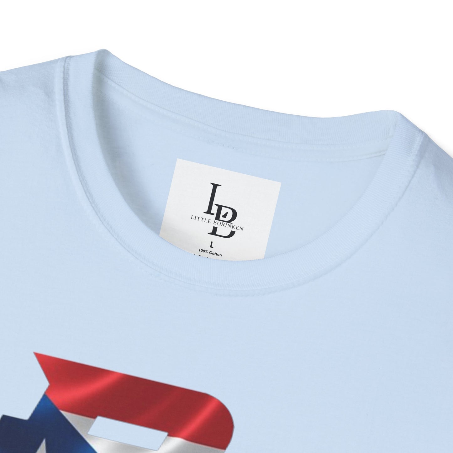 PR Flag interior, Unisex Softstyle T-Shirt