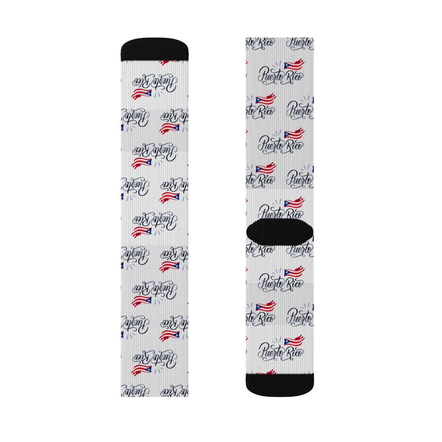 Puerto Rico, Sublimation Socks